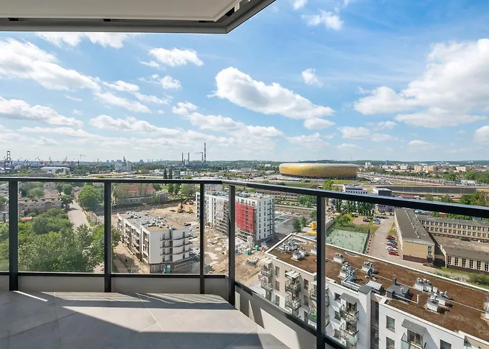 Sea View Letnica Tower & Sea View By Downtown グダニスク