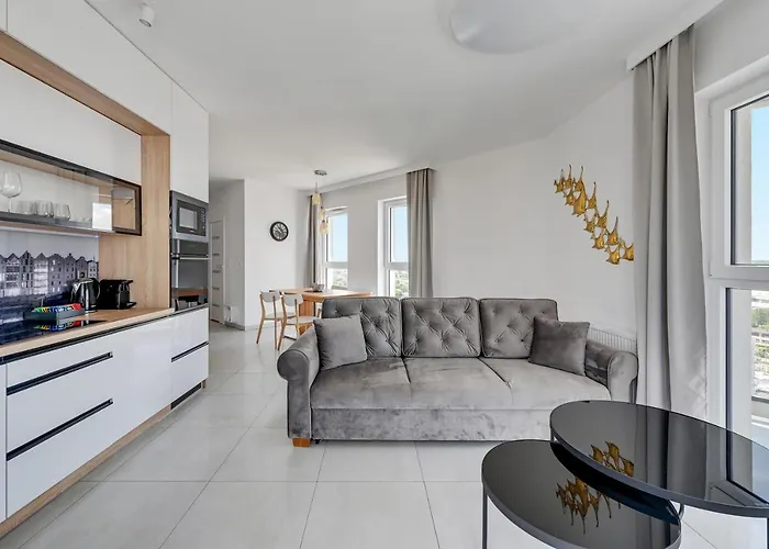 公寓 Sea View Letnica Tower & Sea View By Downtown