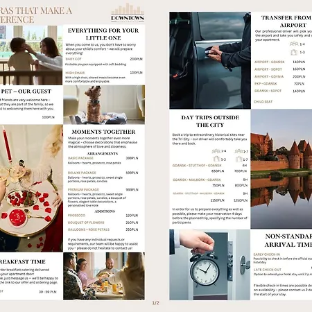 Sea View Letnica Tower & Sea View By Downtown Apartament Gdańsk